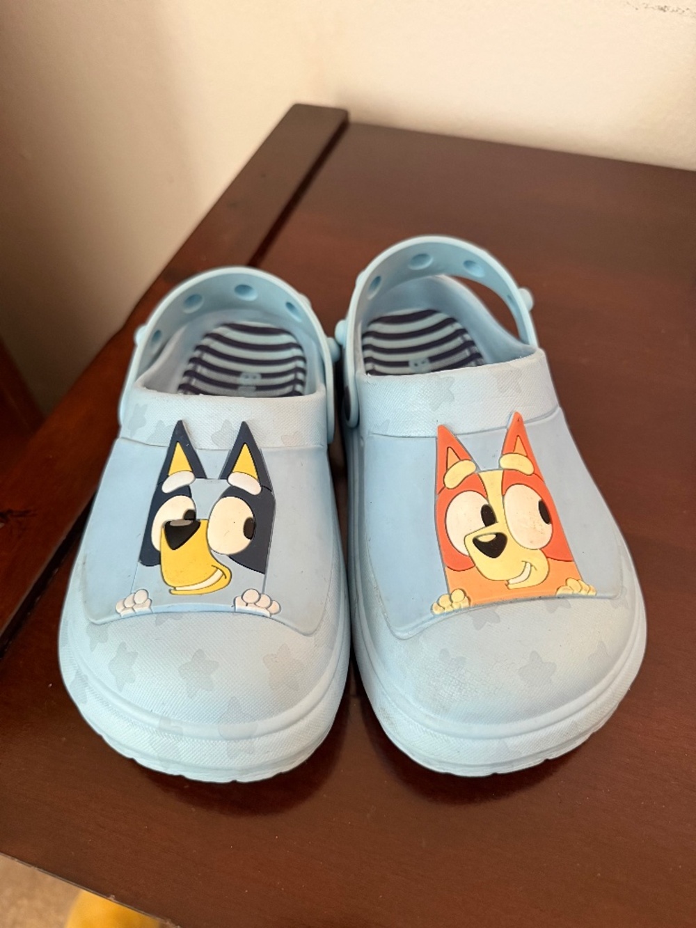 Bluey Toddler Clogs Size 12